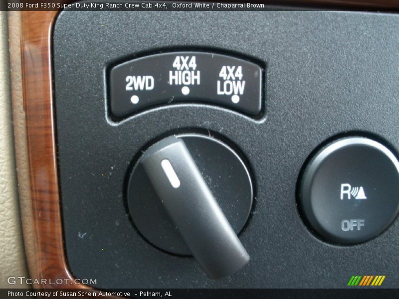 Oxford White / Chaparral Brown 2008 Ford F350 Super Duty King Ranch Crew Cab 4x4