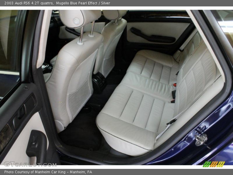  2003 RS6 4.2T quattro Silver Interior