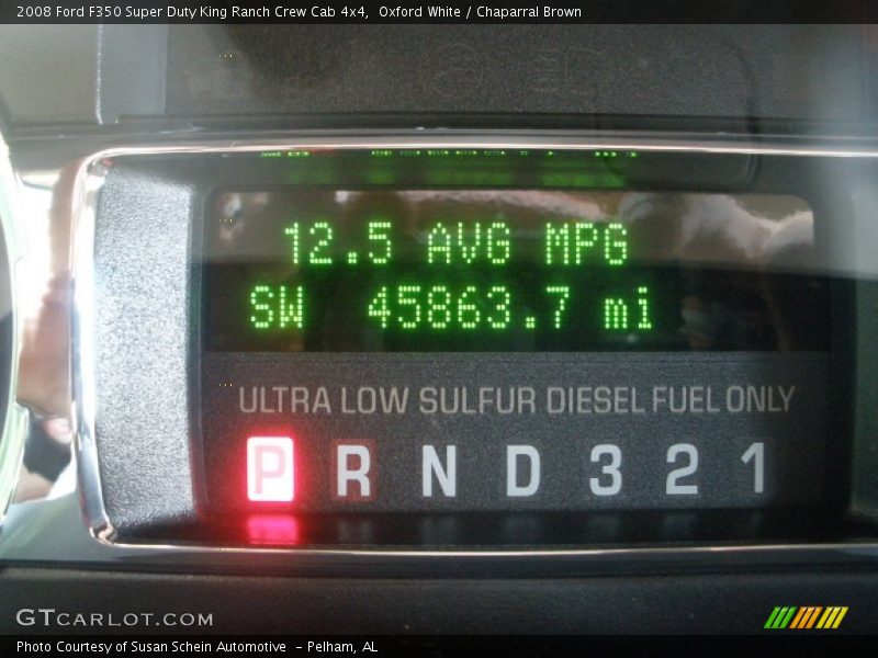 Oxford White / Chaparral Brown 2008 Ford F350 Super Duty King Ranch Crew Cab 4x4