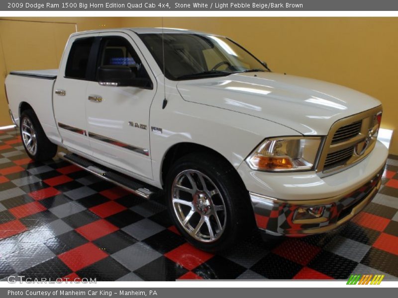  2009 Ram 1500 Big Horn Edition Quad Cab 4x4 Stone White