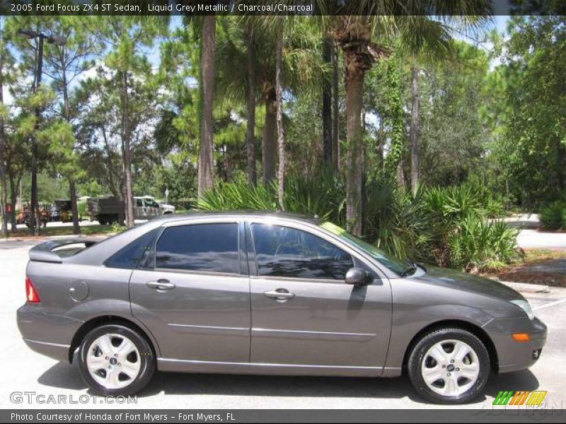 Liquid Grey Metallic / Charcoal/Charcoal 2005 Ford Focus ZX4 ST Sedan
