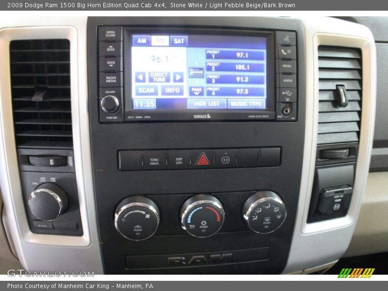 Navigation of 2009 Ram 1500 Big Horn Edition Quad Cab 4x4
