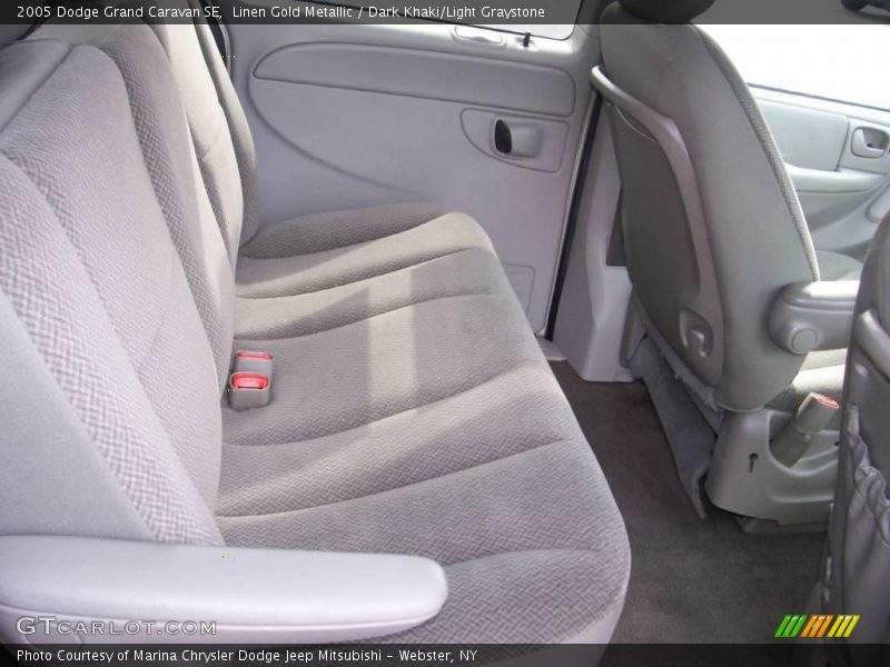 Linen Gold Metallic / Dark Khaki/Light Graystone 2005 Dodge Grand Caravan SE