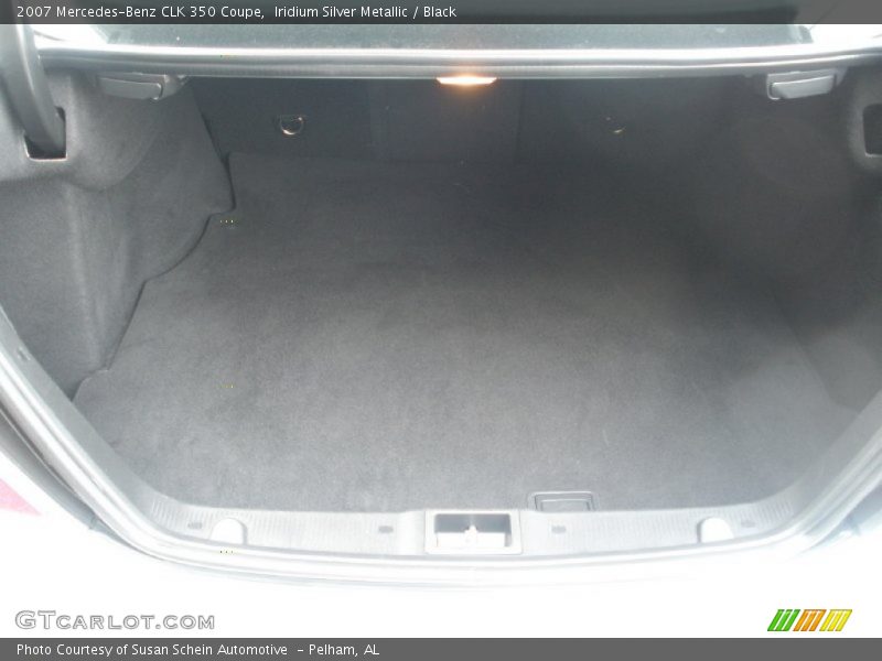Iridium Silver Metallic / Black 2007 Mercedes-Benz CLK 350 Coupe