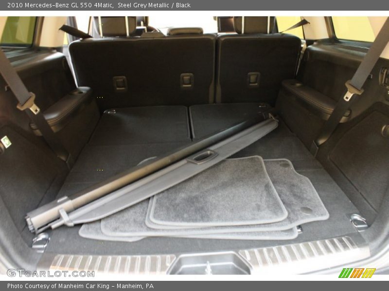 Steel Grey Metallic / Black 2010 Mercedes-Benz GL 550 4Matic