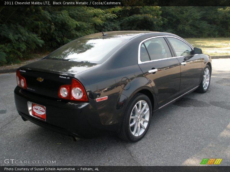 Black Granite Metallic / Cocoa/Cashmere 2011 Chevrolet Malibu LTZ