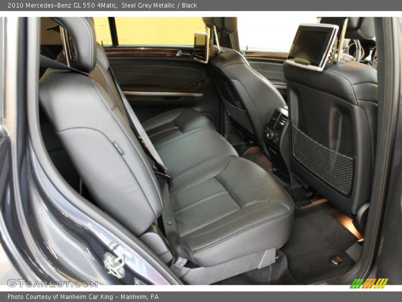 Steel Grey Metallic / Black 2010 Mercedes-Benz GL 550 4Matic
