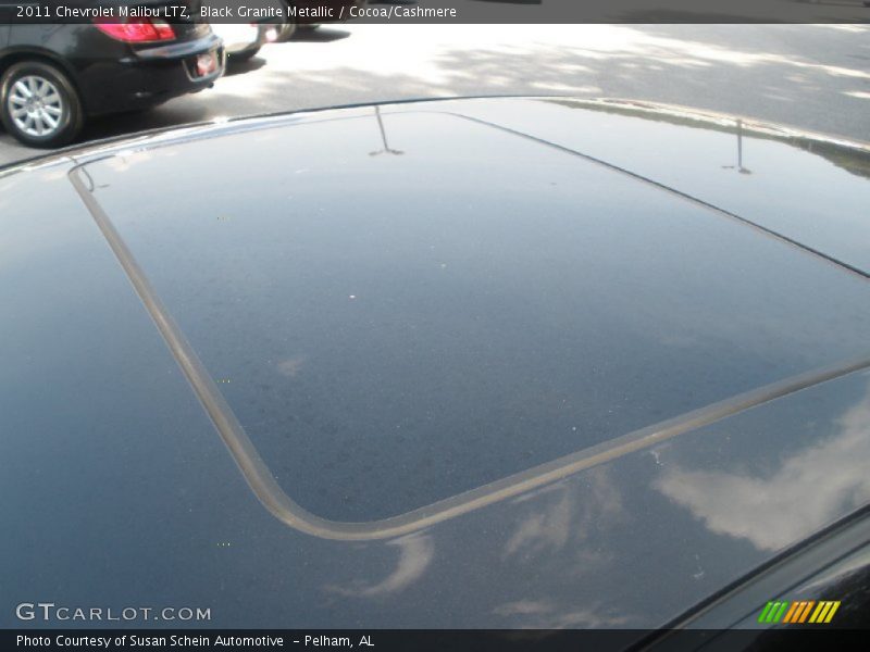 Black Granite Metallic / Cocoa/Cashmere 2011 Chevrolet Malibu LTZ