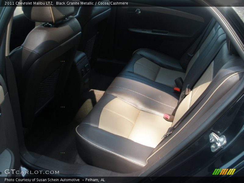 Black Granite Metallic / Cocoa/Cashmere 2011 Chevrolet Malibu LTZ