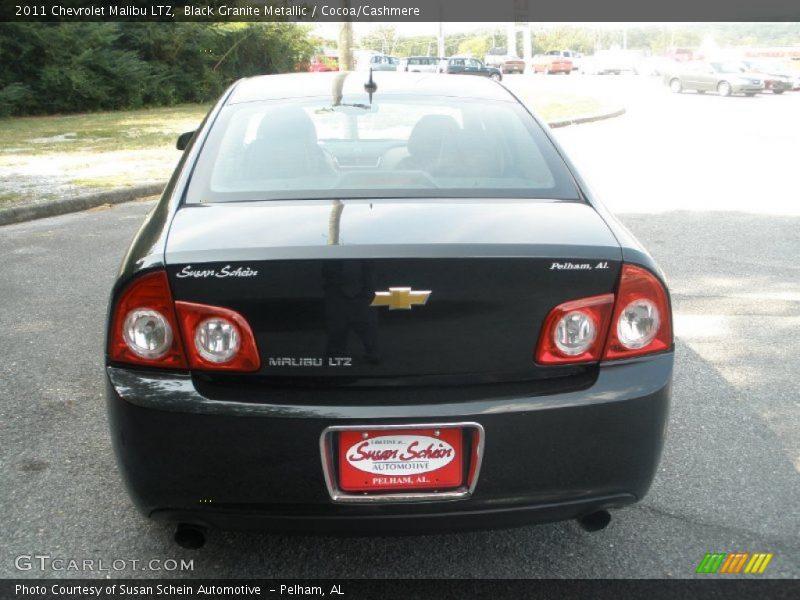 Black Granite Metallic / Cocoa/Cashmere 2011 Chevrolet Malibu LTZ