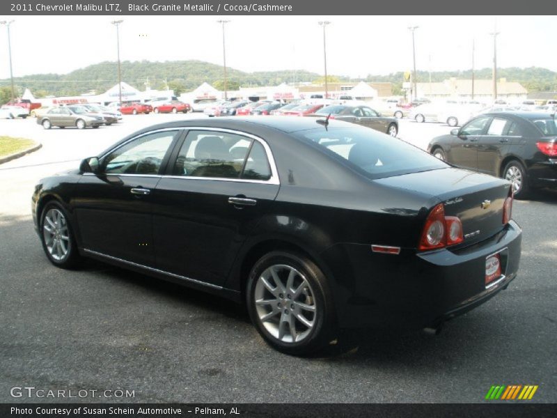 Black Granite Metallic / Cocoa/Cashmere 2011 Chevrolet Malibu LTZ