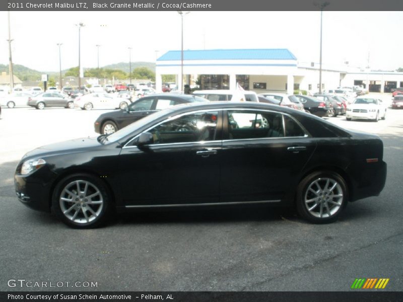 Black Granite Metallic / Cocoa/Cashmere 2011 Chevrolet Malibu LTZ