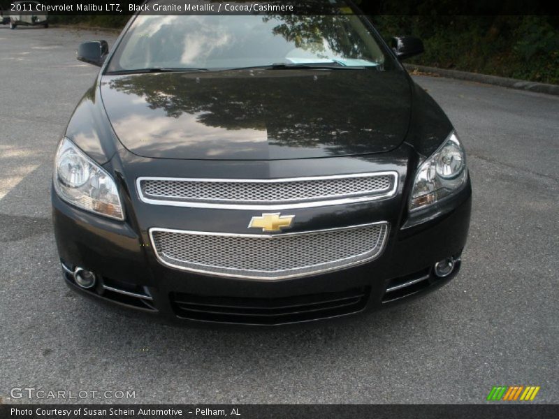Black Granite Metallic / Cocoa/Cashmere 2011 Chevrolet Malibu LTZ
