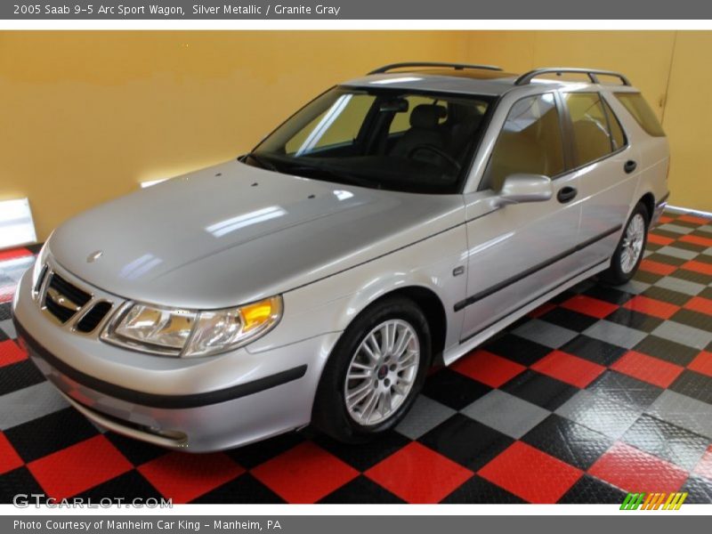 Silver Metallic / Granite Gray 2005 Saab 9-5 Arc Sport Wagon