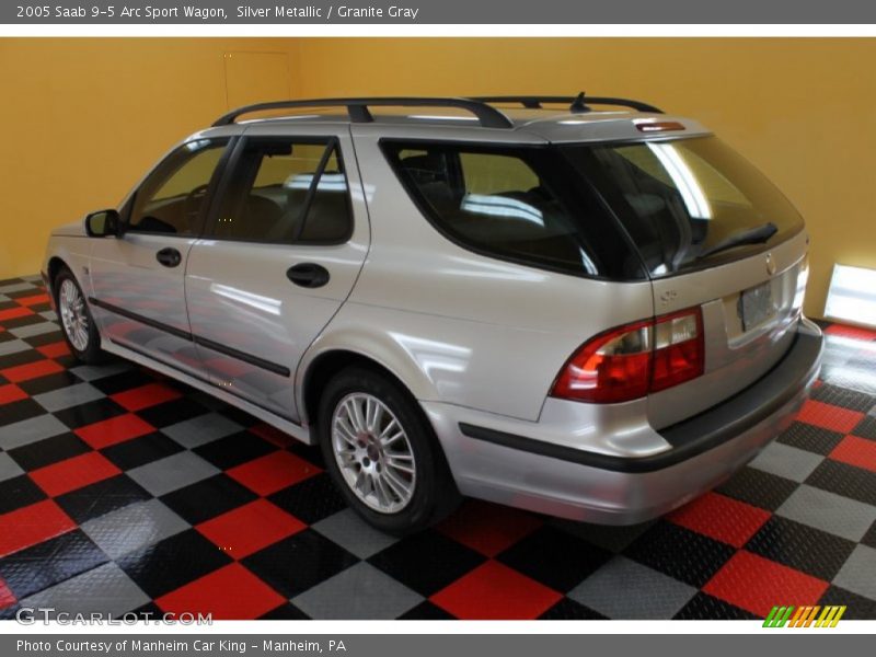 Silver Metallic / Granite Gray 2005 Saab 9-5 Arc Sport Wagon