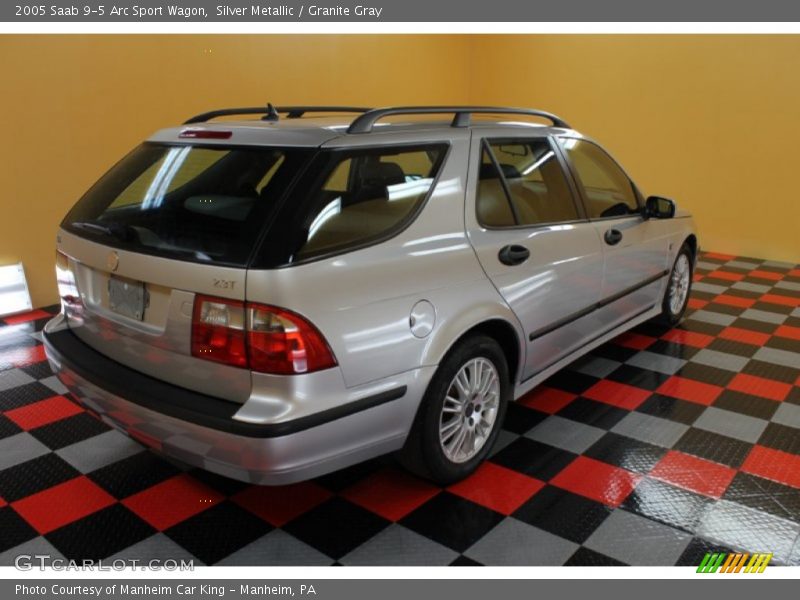Silver Metallic / Granite Gray 2005 Saab 9-5 Arc Sport Wagon