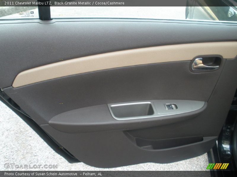 Black Granite Metallic / Cocoa/Cashmere 2011 Chevrolet Malibu LTZ