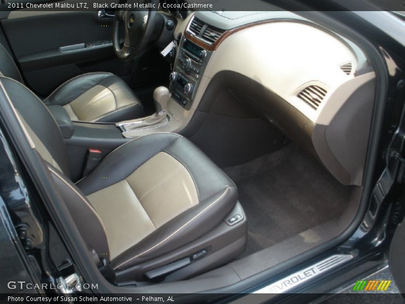 Black Granite Metallic / Cocoa/Cashmere 2011 Chevrolet Malibu LTZ