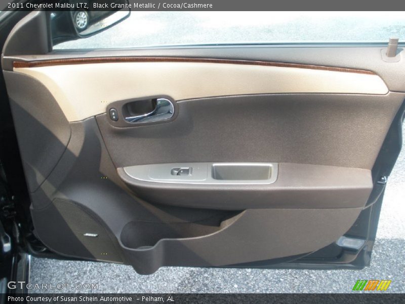Black Granite Metallic / Cocoa/Cashmere 2011 Chevrolet Malibu LTZ