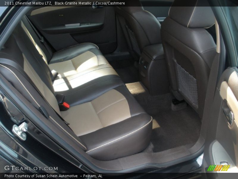 Black Granite Metallic / Cocoa/Cashmere 2011 Chevrolet Malibu LTZ