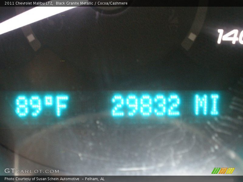 Black Granite Metallic / Cocoa/Cashmere 2011 Chevrolet Malibu LTZ