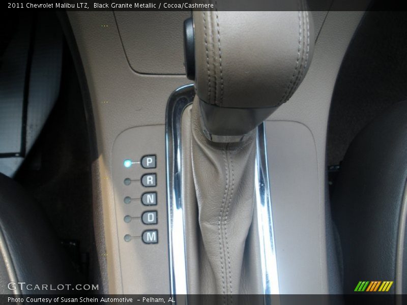 Black Granite Metallic / Cocoa/Cashmere 2011 Chevrolet Malibu LTZ