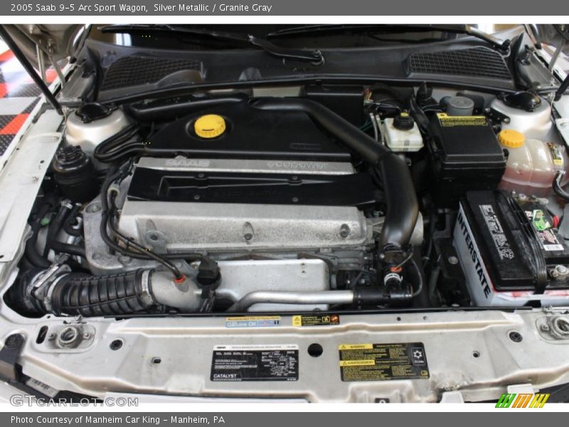  2005 9-5 Arc Sport Wagon Engine - 2.3 Liter Turbocharged DOHC 16 Valve 4 Cylinder
