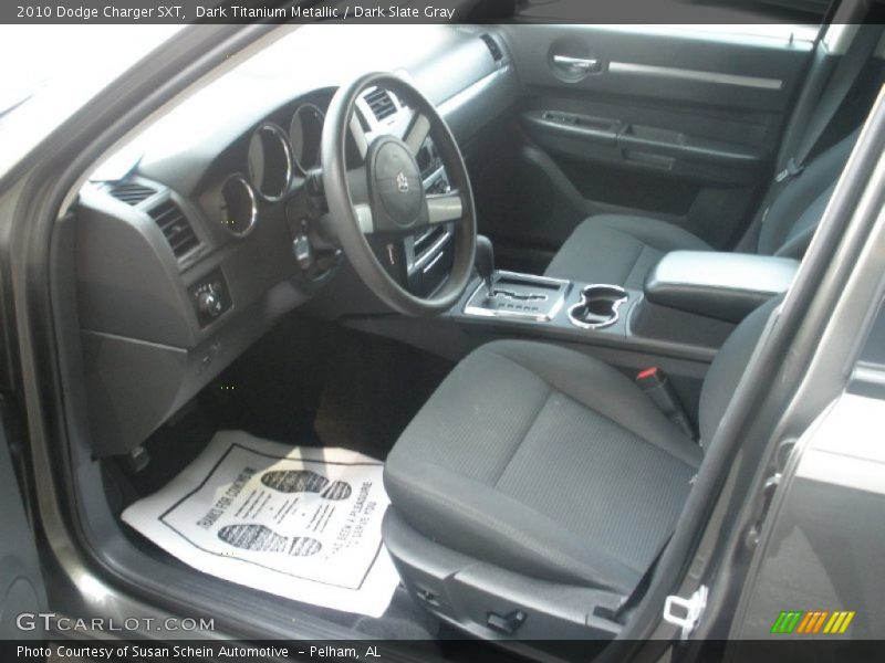 Dark Titanium Metallic / Dark Slate Gray 2010 Dodge Charger SXT