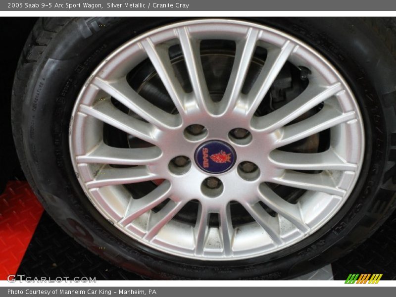 Silver Metallic / Granite Gray 2005 Saab 9-5 Arc Sport Wagon