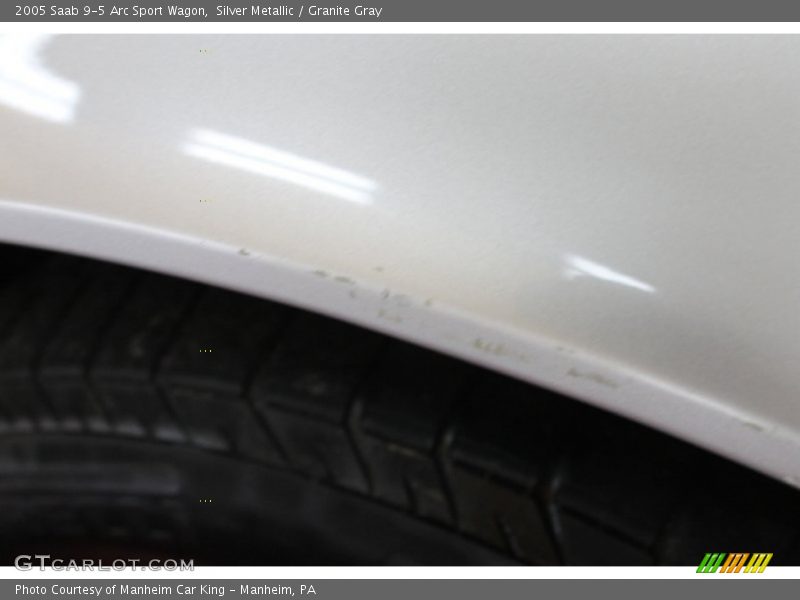 Silver Metallic / Granite Gray 2005 Saab 9-5 Arc Sport Wagon