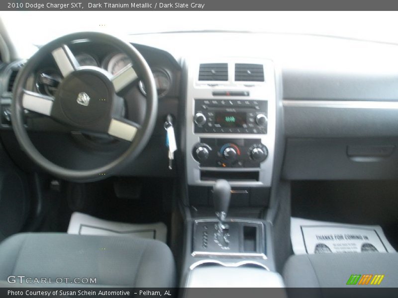 Dark Titanium Metallic / Dark Slate Gray 2010 Dodge Charger SXT