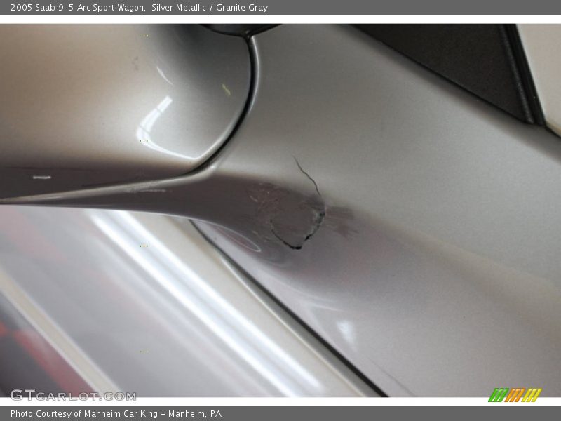 Silver Metallic / Granite Gray 2005 Saab 9-5 Arc Sport Wagon
