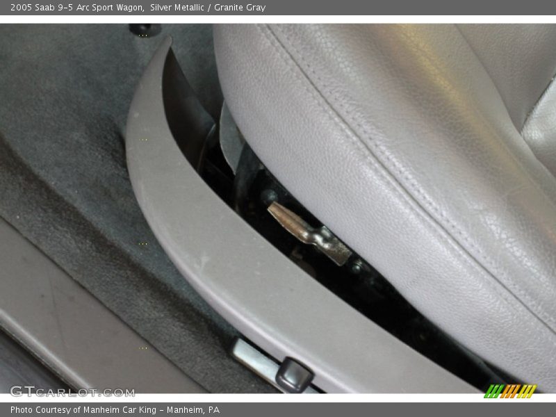 Silver Metallic / Granite Gray 2005 Saab 9-5 Arc Sport Wagon