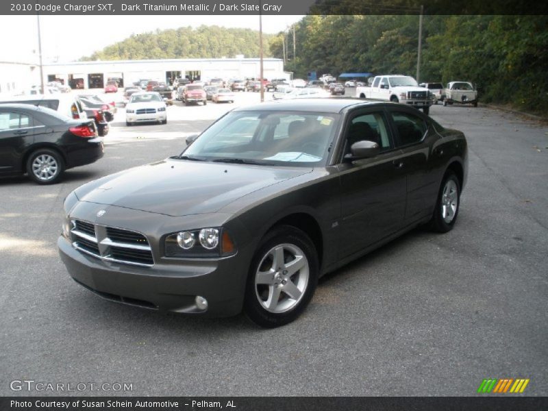 Dark Titanium Metallic / Dark Slate Gray 2010 Dodge Charger SXT