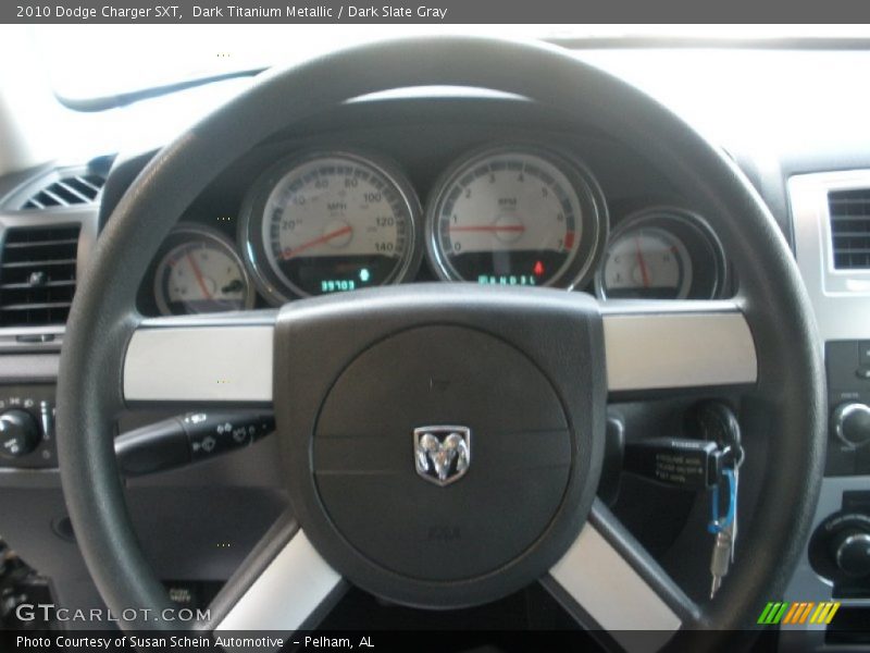 Dark Titanium Metallic / Dark Slate Gray 2010 Dodge Charger SXT