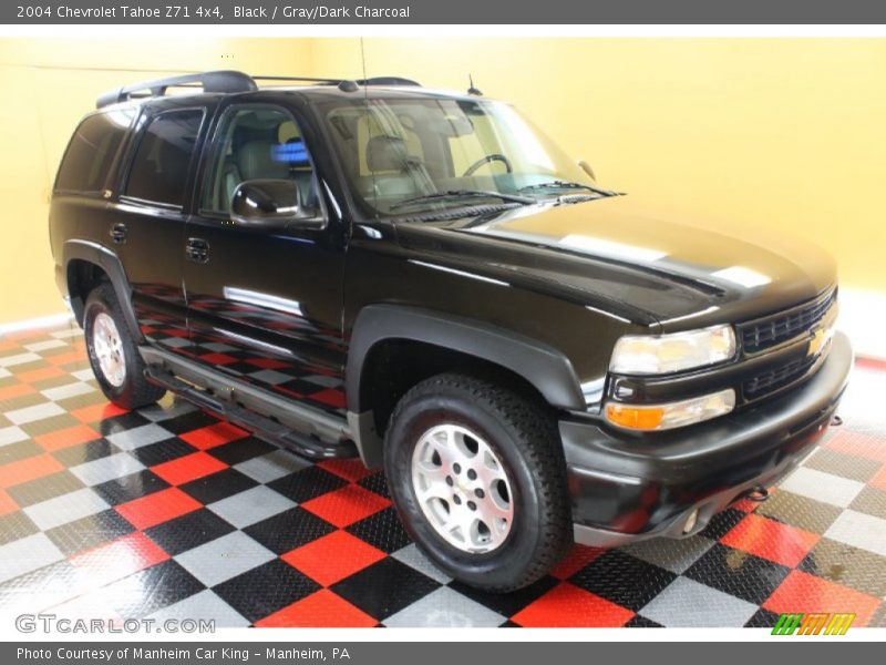 Black / Gray/Dark Charcoal 2004 Chevrolet Tahoe Z71 4x4