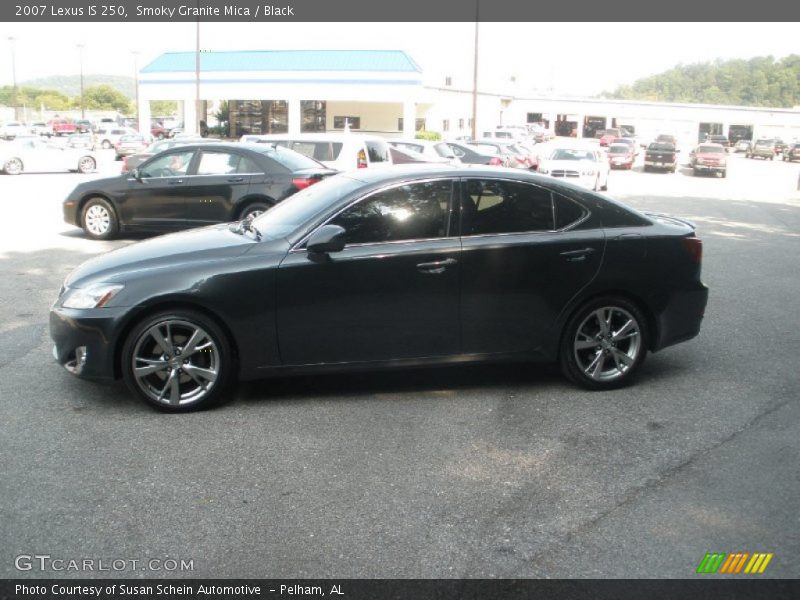 Smoky Granite Mica / Black 2007 Lexus IS 250