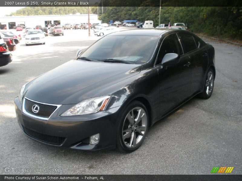 Smoky Granite Mica / Black 2007 Lexus IS 250