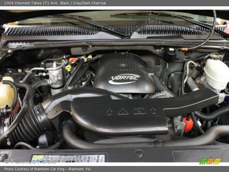 Black / Gray/Dark Charcoal 2004 Chevrolet Tahoe Z71 4x4