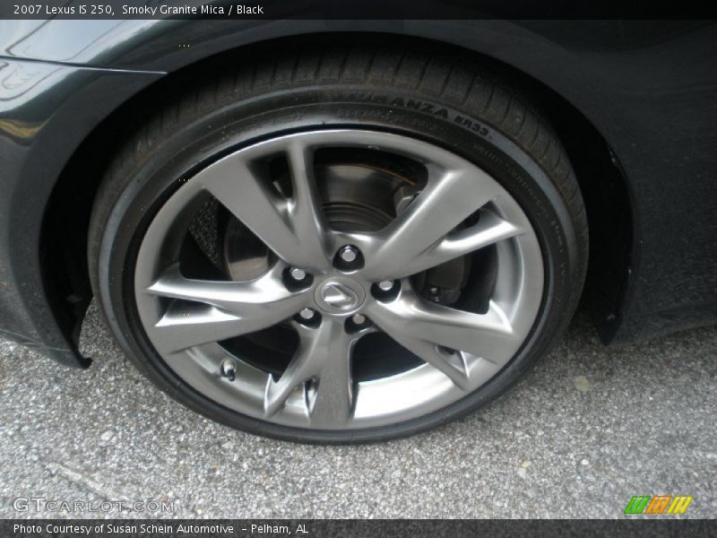 Smoky Granite Mica / Black 2007 Lexus IS 250