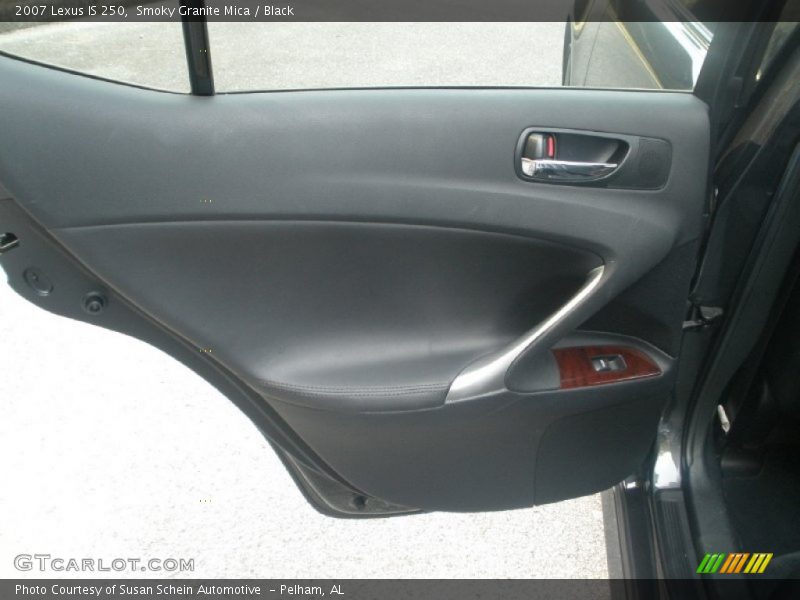 Smoky Granite Mica / Black 2007 Lexus IS 250