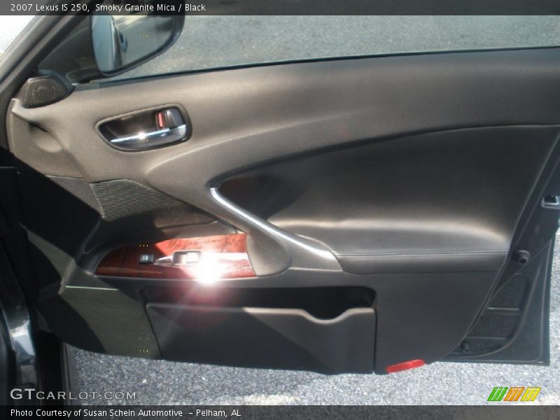 Smoky Granite Mica / Black 2007 Lexus IS 250