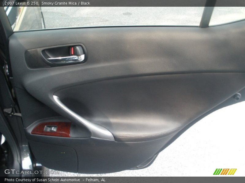 Smoky Granite Mica / Black 2007 Lexus IS 250