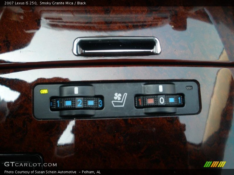 Smoky Granite Mica / Black 2007 Lexus IS 250