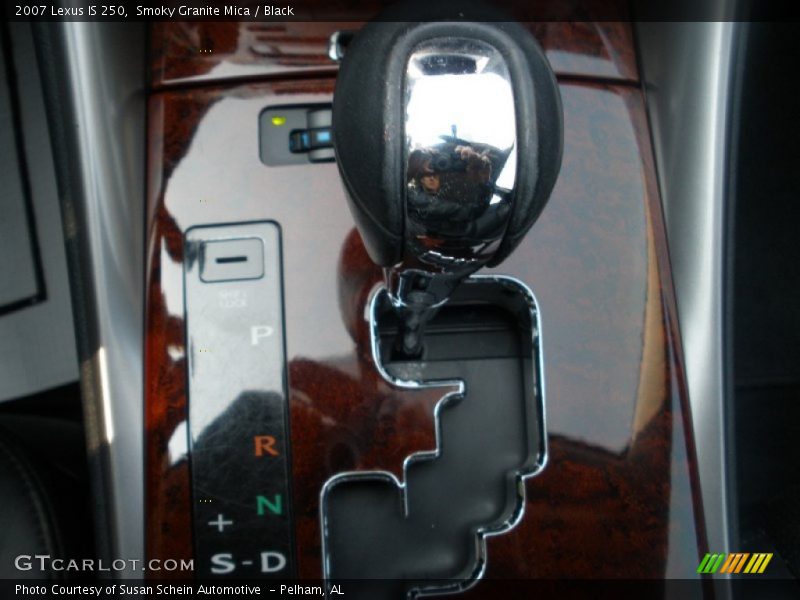 Smoky Granite Mica / Black 2007 Lexus IS 250