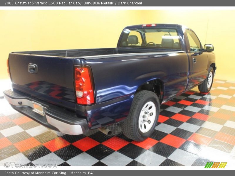 Dark Blue Metallic / Dark Charcoal 2005 Chevrolet Silverado 1500 Regular Cab