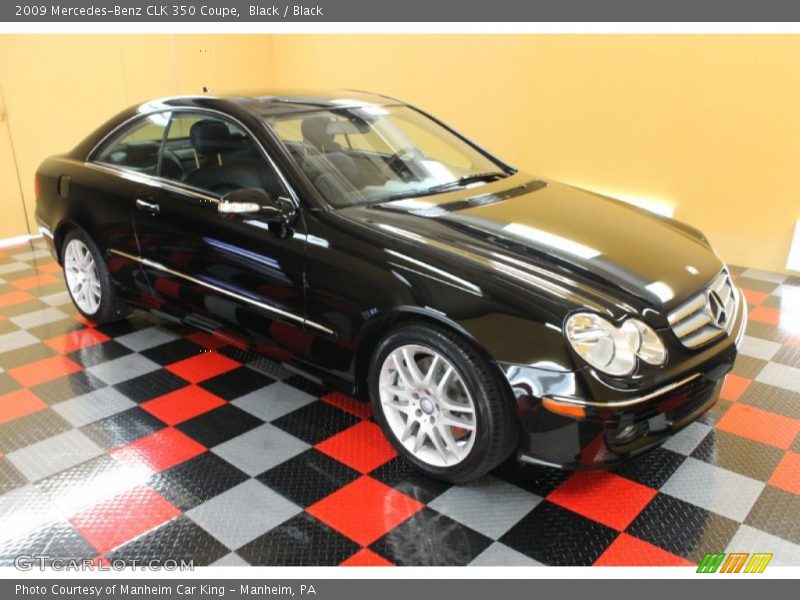  2009 CLK 350 Coupe Black