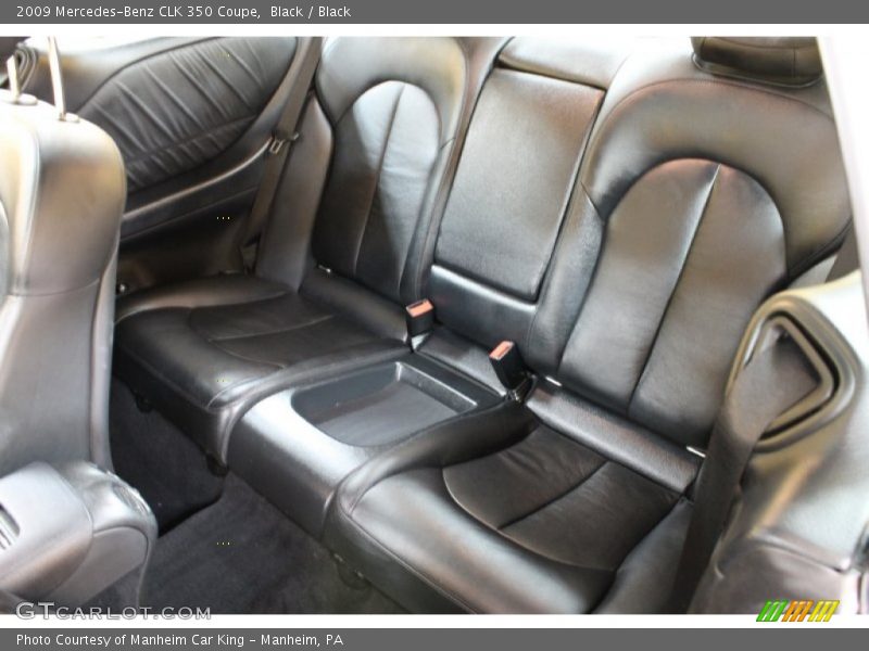  2009 CLK 350 Coupe Black Interior