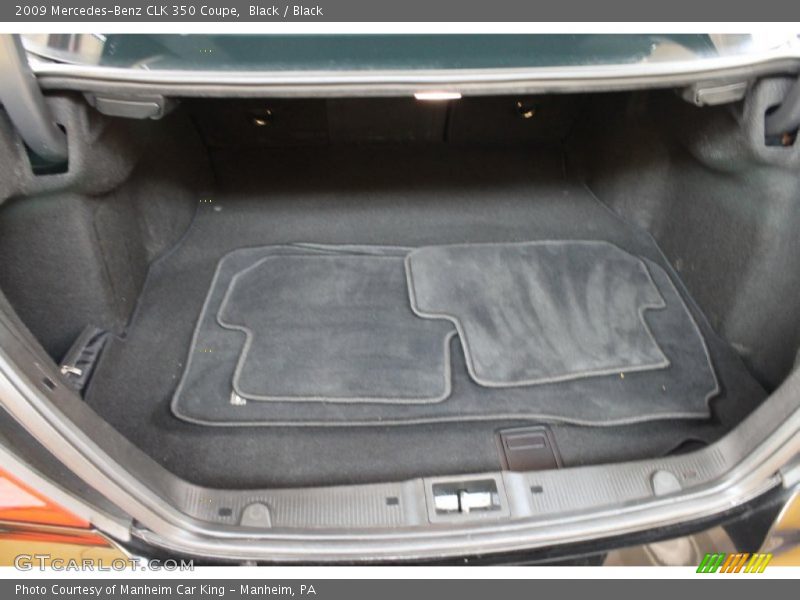 Black / Black 2009 Mercedes-Benz CLK 350 Coupe