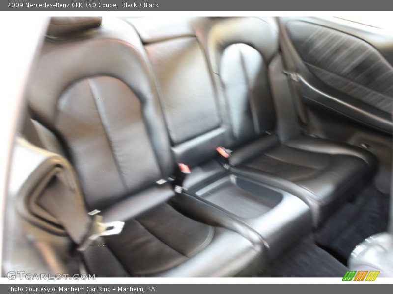 Black / Black 2009 Mercedes-Benz CLK 350 Coupe